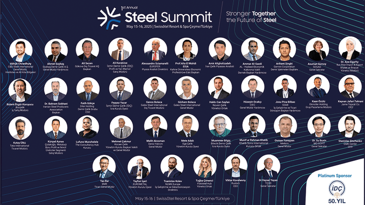 Çelik Dünyasının Liderleri, Steel Summit 2025’te Buluşuyor